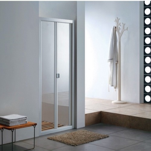 Star 750 900 Bi Fold Door 6mm Shower Box