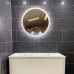 LED Mirror 700/800 Round white acrylic frame