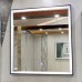 LED Mirror 900*800, Black Frame