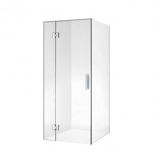 Sports 1000*1000, Silver, Swing Door, 10mm, Glass Only