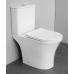 Toilet 3986, Rimless Flush