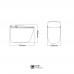U2 Smart Toilet – Auto Lid, Bidet Wash, Heated Seat & Dual Knob Control